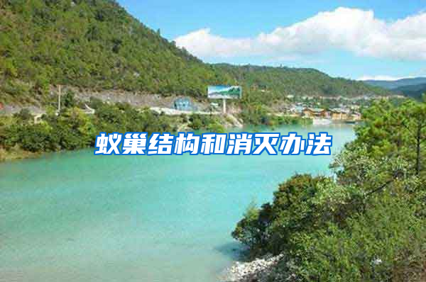 蟻巢結(jié)構(gòu)和消滅辦法