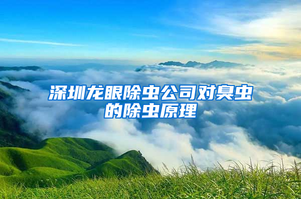 深圳龍眼除蟲公司對臭蟲的除蟲原理