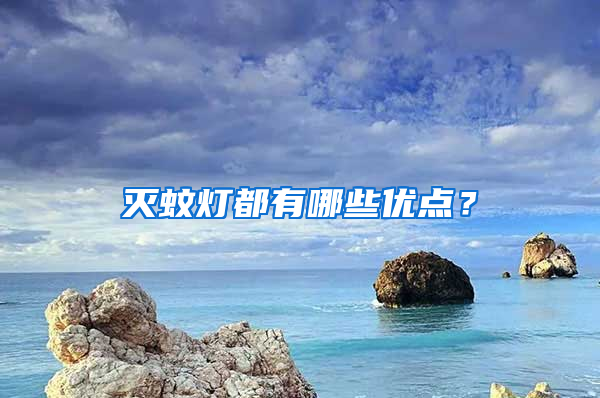 滅蚊燈都有哪些優(yōu)點(diǎn)？